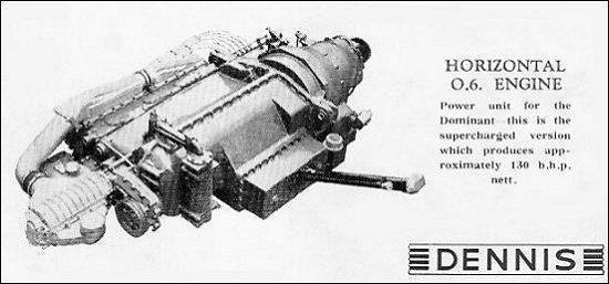 Dennis Horizontal O.6 Engine