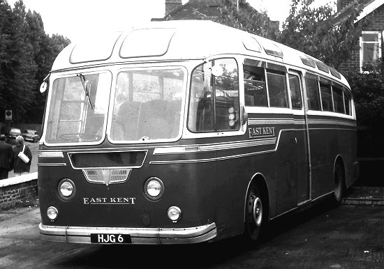 East Kent Duple-bodied Coach on a Lancet UF chassis